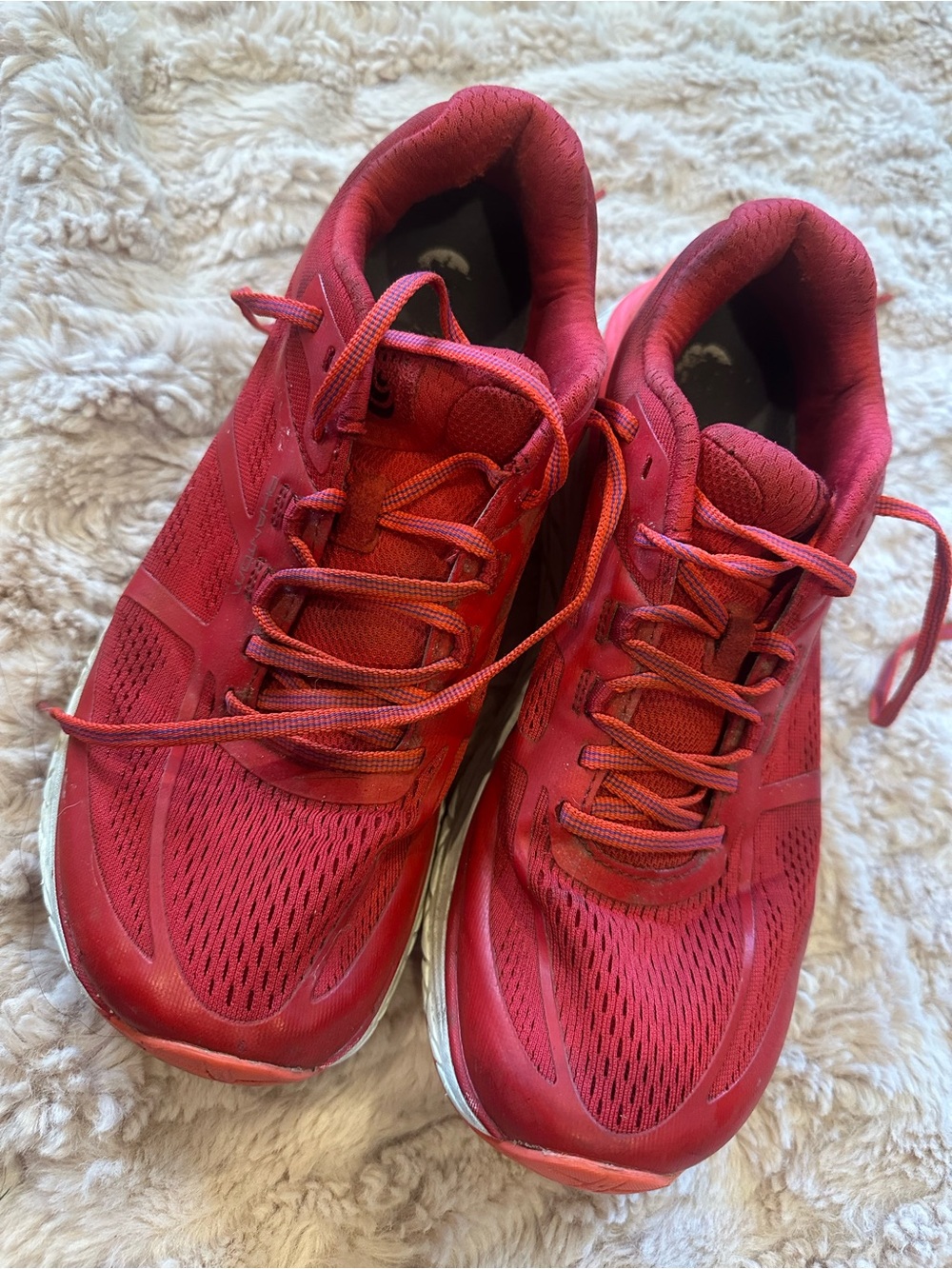 Women’s Red Athletic Running Sneakers